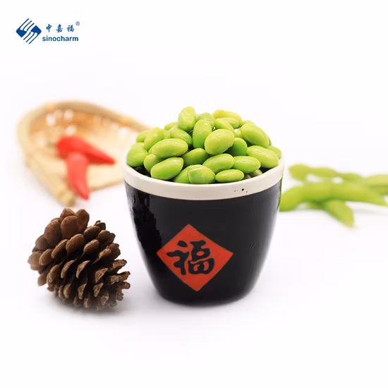 Sinocharm Brc a Approved Salted IQF Edamame Peeled Frozen Edamame